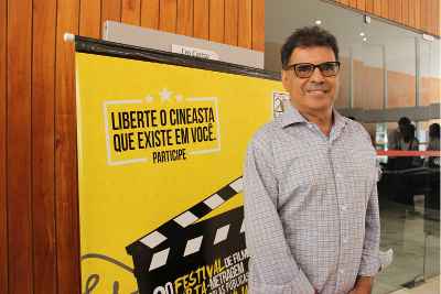 O cineasta Sérgio Moriconi é o homenageado da segunda edição do festival