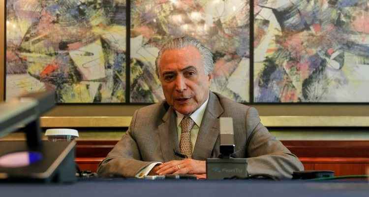 Em viagem oficial à China, o presidente Michel Temer minimizou os protestos que acontecem no país contra o seu governo