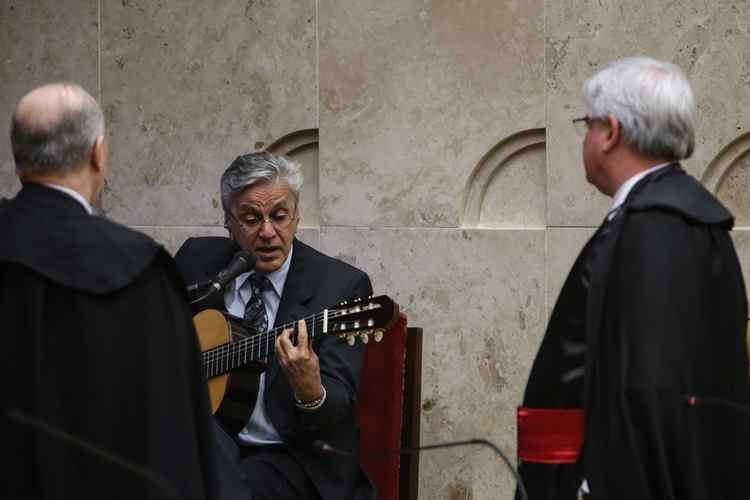 Em seu primeiro discurso, a ministra citou o cantor e compositor baiano, além de Guimarães Rosa e Arnaldo Antunes