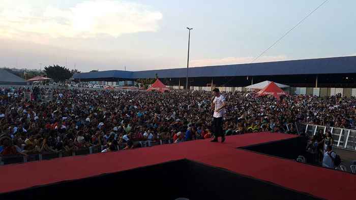 O evento é uma das maiores congregações de jovens católicos da América Latina