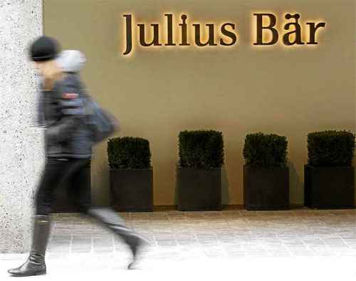 Fachada do Julius Bär, um dos bancos utilizados por investigados no petrolão para movimentação de recursos: instituições 