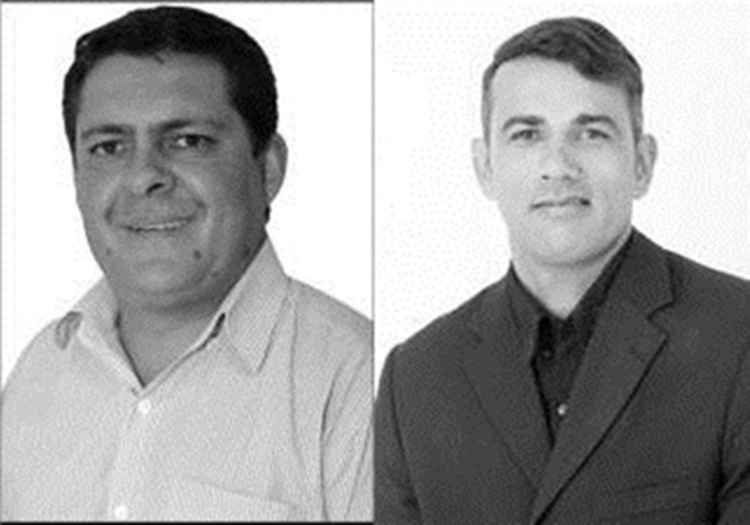 Os candidatos Dr Guilherme (esq.) e Bityy (dir.) foram presos por crime eleitoral