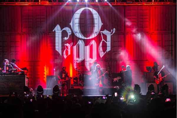 A banda O Rappa se apresenta sábado