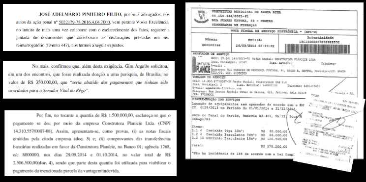 Ex-presidente da OAS entregou notas e comprovantes bancários a Sérgio Moro