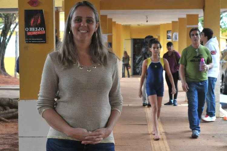 Janaína Moreira, diretora do Setor Leste, a melhor escola da rede do DF: 