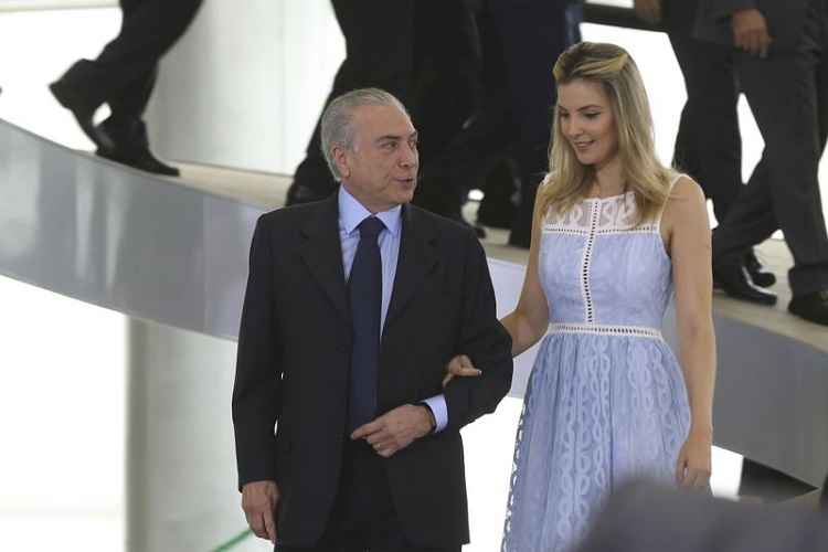 Até hoje, a mulher do presidente nunca havia feito nenhum pronunciamento, nem mesmo no período em que Temer ocupava a vice-Presidência