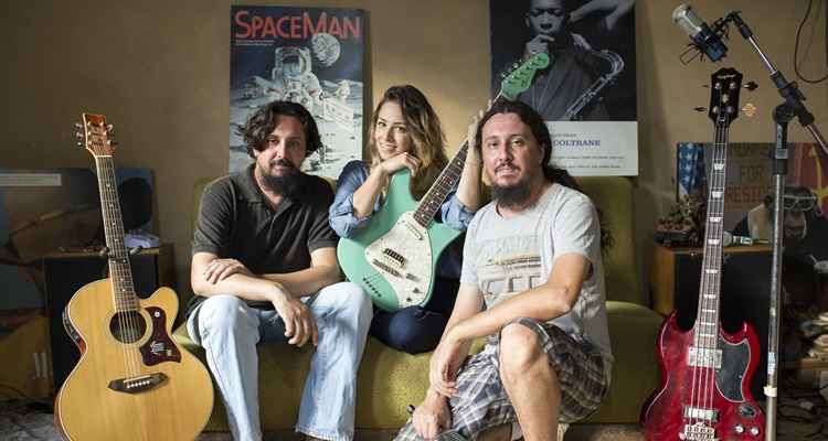 Breno Brites, Patrícia Soransso e Bruno Prieto, nomes por trás do projeto Fumarte Sessions