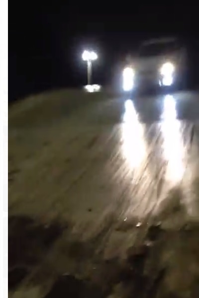 Vídeo flagra motorista subindo em arco da entrada do Parque da Cidade