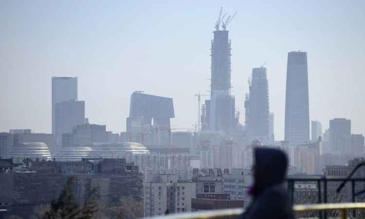 Chegada de ventos frios permitiu dissipar a nuvem tóxica, segundo a Agência Nacional Meteorológica da China