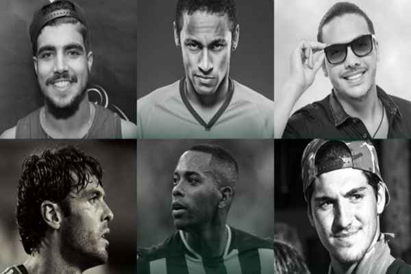 Jogadores e artistas se unem por causa social