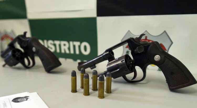 Apenas armamento em boas condições de uso será utilizado pelas forças policiais