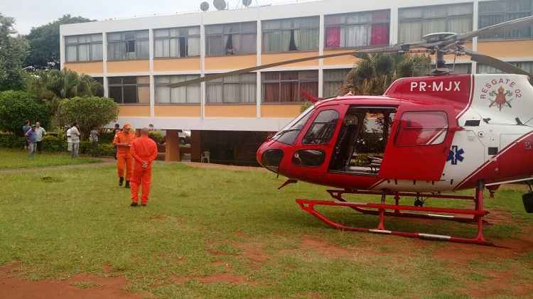 Corpo de Bombeiros tentou reanimar o rapaz, mas não houve sucesso