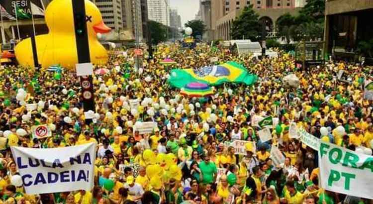 Manifestação em São Paulo