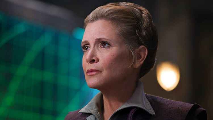 Fisher estará presente no próximo filme da saga Star Wars - a atriz concluiu as filmagens de Leia antes de falecer