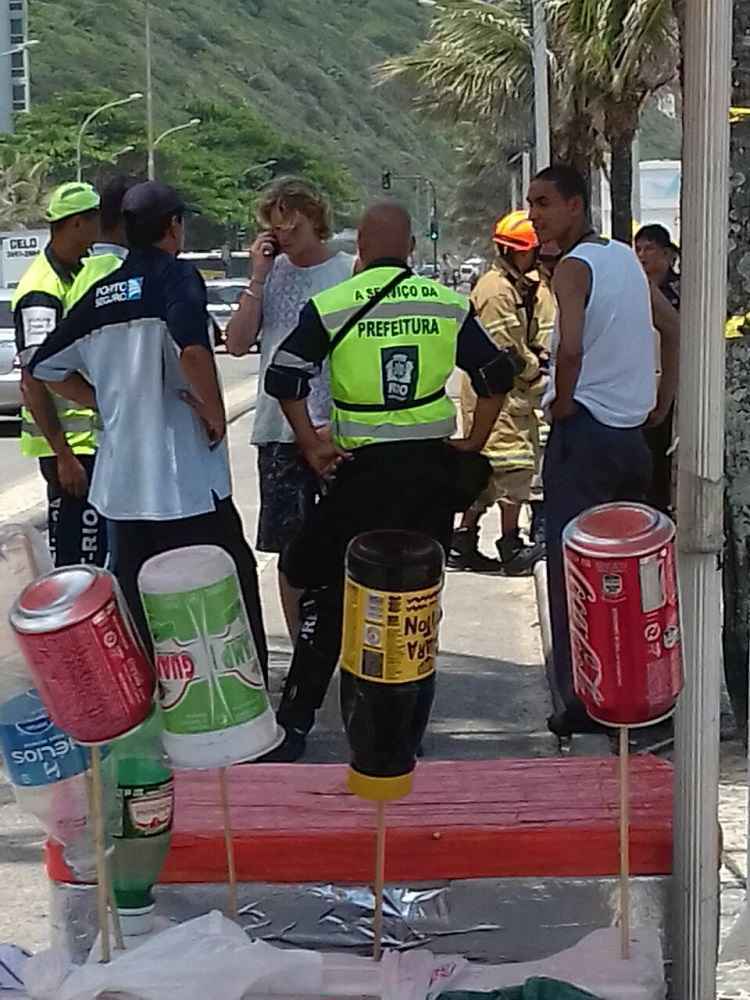 O acidente, que ocorreu nesta quinta-feira (5/1), em São Conrado, não deixou feridos