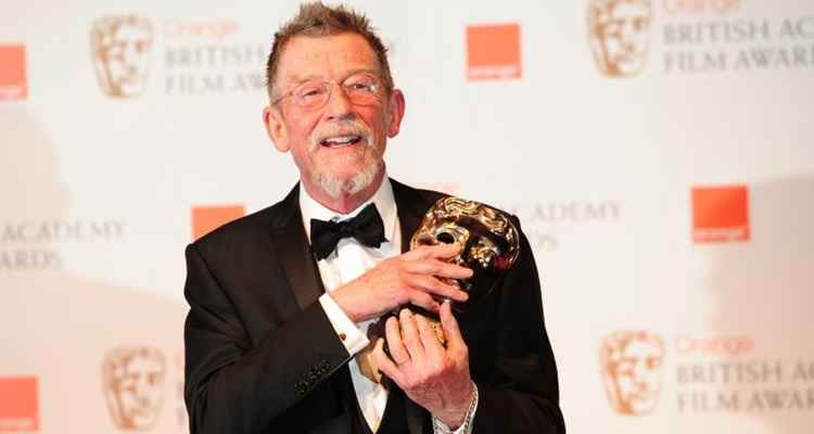 John Hurt ganhou o Bafta pelo conjunto da obra