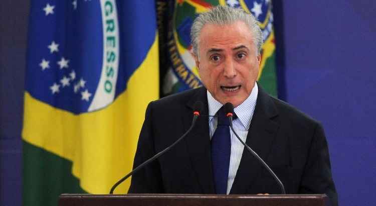 Temer lembrou que a medida foi anunciada no fim do ano passado pelo governo para acelerar a retomada da economia e disse que ela é fruto do objetivo da equipe econômica de seu governo de 