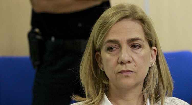 Dona Cristina Federica de Borbón e Grécia teve o veredicto decidido oito meses depois que o julgamento foi realizado