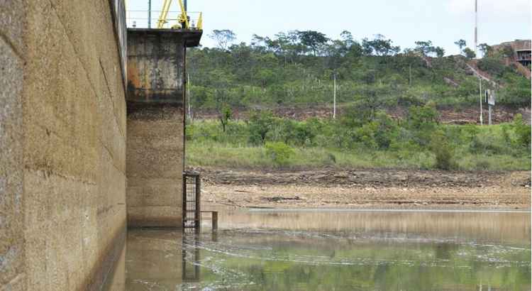 Ainda no início desta manhã, o reservatório do Descoberto registrava volume de 43,60%, enquanto o de Santa Maria marcava 47,66%