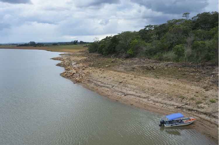 Reservatório do Descoberto está com menos de 50% da capacidade