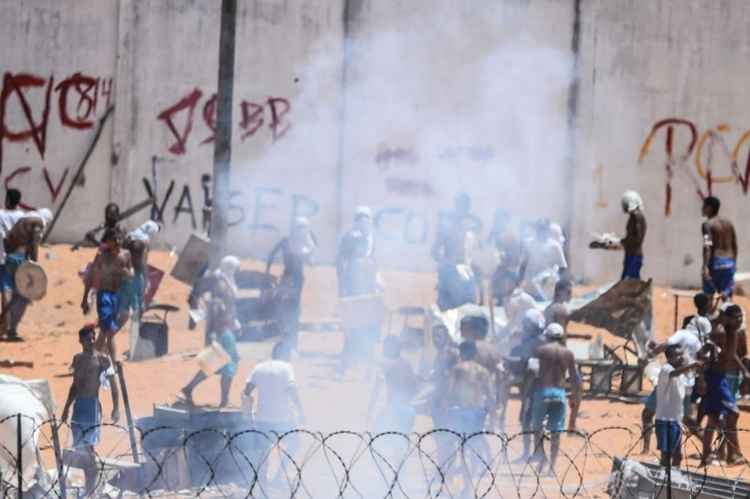 Rebelião no presídio de Alcaçuz, em Natal, no Rio Grande do Norte