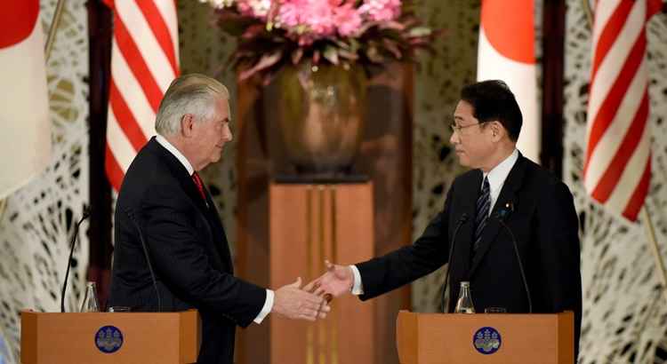 Tillerson cita fracasso dos esforços para desnuclearizar Coreia do Norte