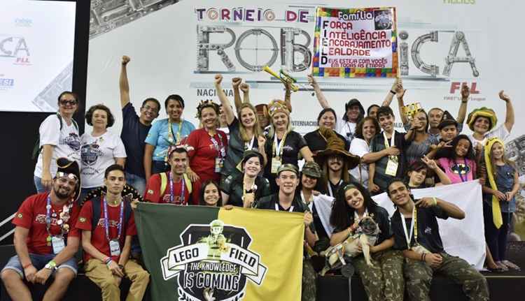 A vaga foi conquistada depois do bom trabalho no Torneio Nacional de Robótica, realizado esse final de semana