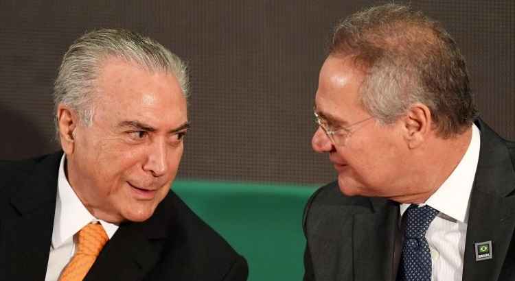 Durante a entrevista, Renan foi questionado se havia rompido com Temer.