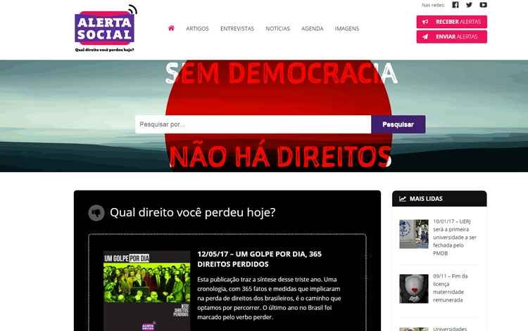 Publicado por nomes como Samuel Pinheiro Guimarães, Ana Bock e Paul Singer, o grupo publicou um documento no qual reúnem 365 direitos perdidos no primeiro ano de governo Temer