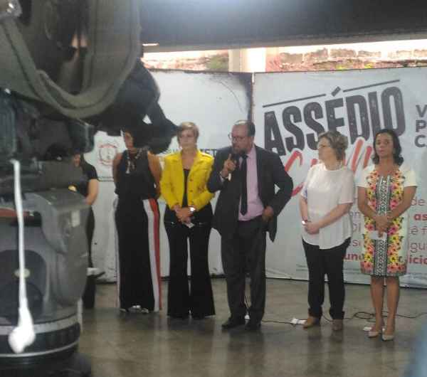 Lançamento do Protocolo de Intenções na Estação Central do Metrô