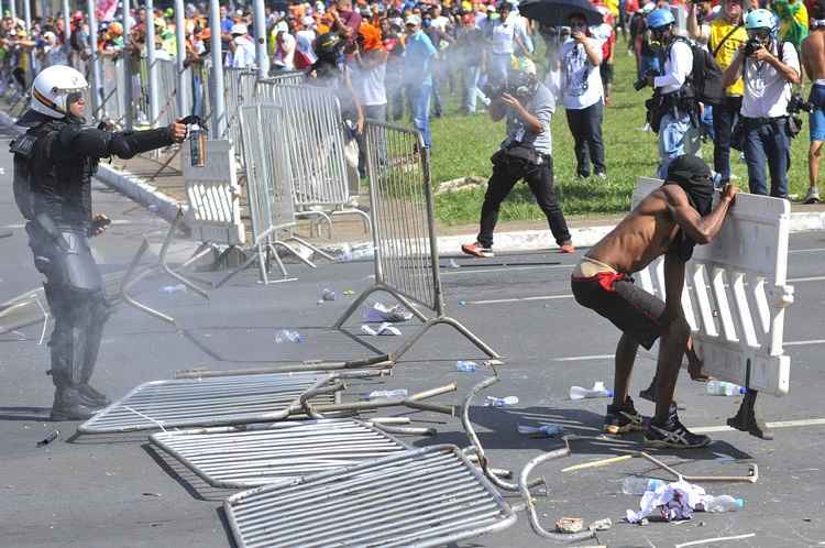 A Organização condenou ações da Polícia Militar durante as manifestações da última quarta-feira (24/5), em Brasília