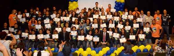 Cerimônia de certificação reuniu alunos de Ceilândia, Riacho Fundo, Samambaia, São Sebastião e Sobradinho