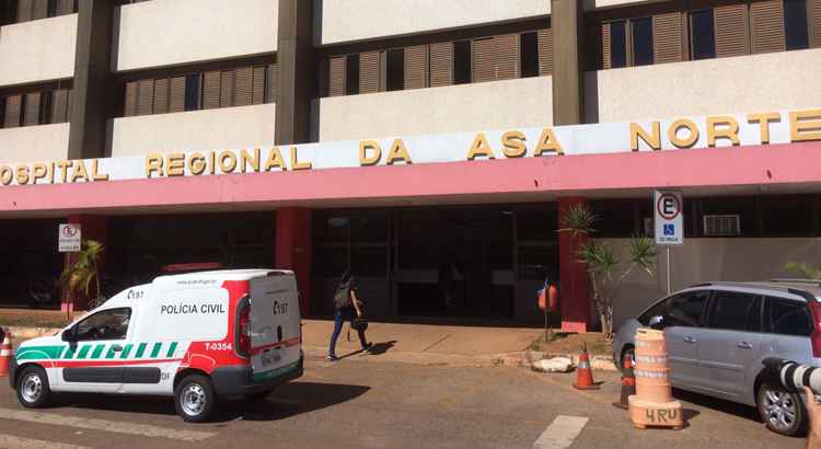 Criança foi resgatada e levada de volta para o hospital