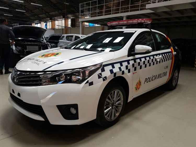 Comprados em dezembro, os Toyotas Corolla começaram a chegar ao DF