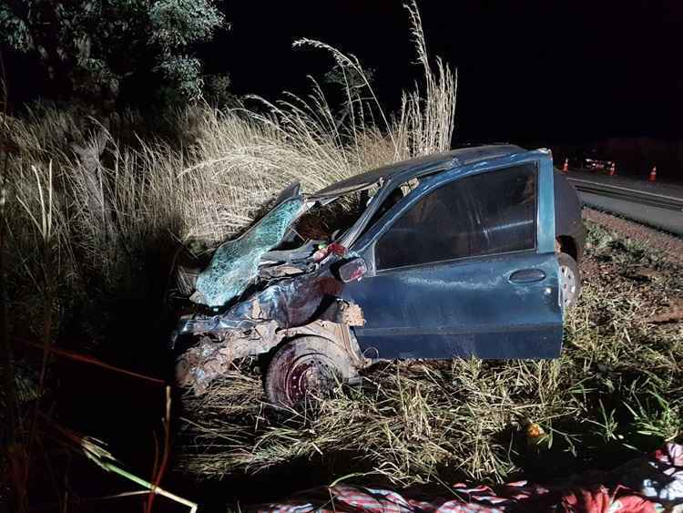 Antônio Pereira Júnior, 23 anos, que conduzia o Fiat Palio, foi transportado por um helicóptero do Corpo de Bombeiros para o Hospital de Base de Brasília, com traumatismo cranioencefálico, fratura exposta no braço esquerdo, fratura exposta na perna direita e escoriações