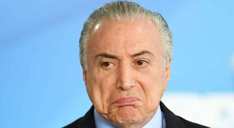 Temer foi denunciado ao Supremo Tribunal Federal há cerca de um mês por corrupção passiva com base na delação do Grupo J