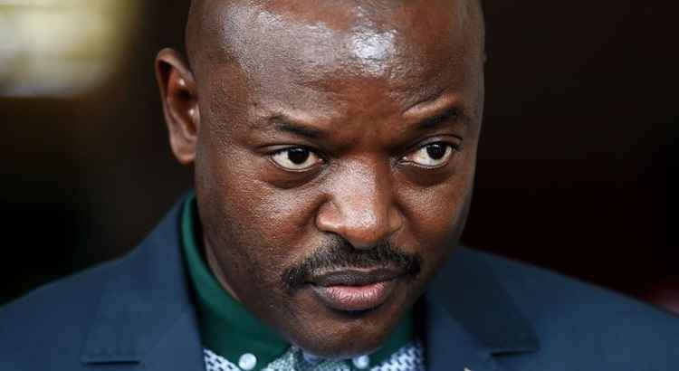 Presidente do Burundi, Pierre Nkurunziza