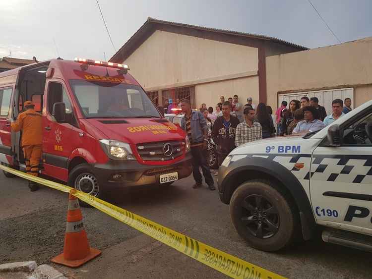 Socorro foi pedido por pessoas que testemunharam o crime, em uma avenida do Gama