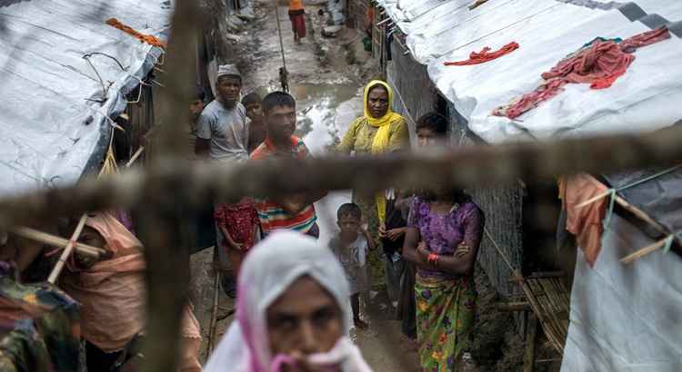 Um total de 501.800 chegada foi registrado até 27 de setembro, segundo o relatório sobre o êxodo da minoria muçulmana rohingya, perseguida por tropas birmanesas