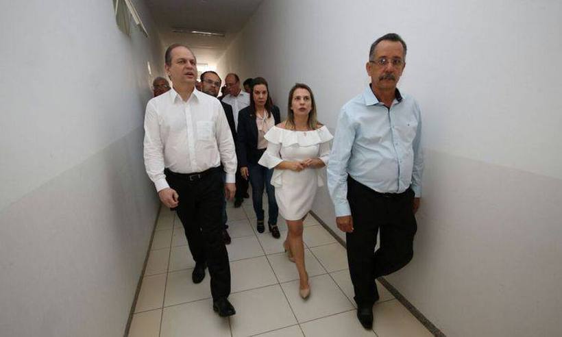 Ministro da Saúde, Ricardo Barros, visita o hospital Fundajan