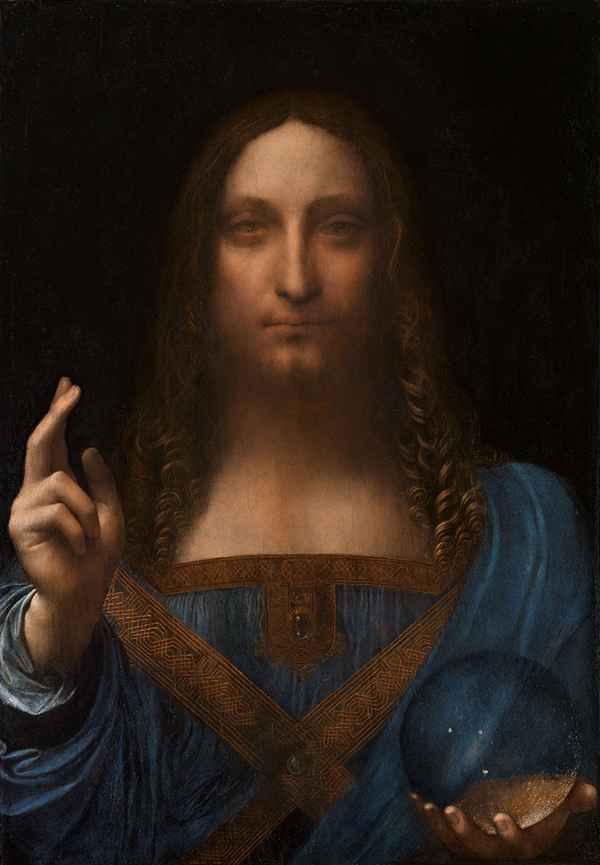 Obra renascentista 'Salvator Mundi' de Leonardo Da Vinci será leiloada em novembro