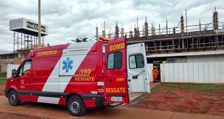 Por reclamar de fortes dores, homem foi encaminhado ao Hospital de Base.