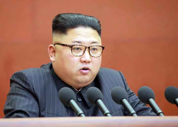 Pyongyang discursa em público