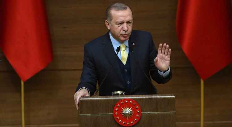 O presidente da Turquia, Recep Tayyip Erdogan