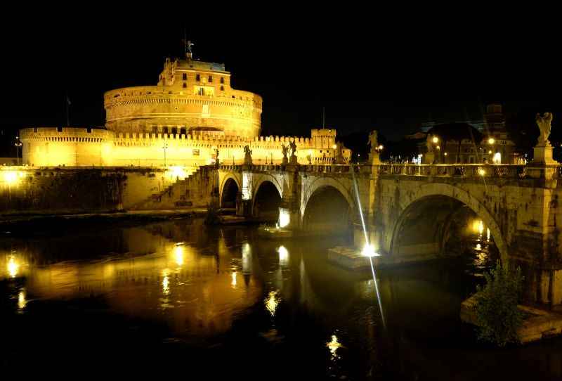 Castelo de Sant'Angelo, em Roma, na Itália