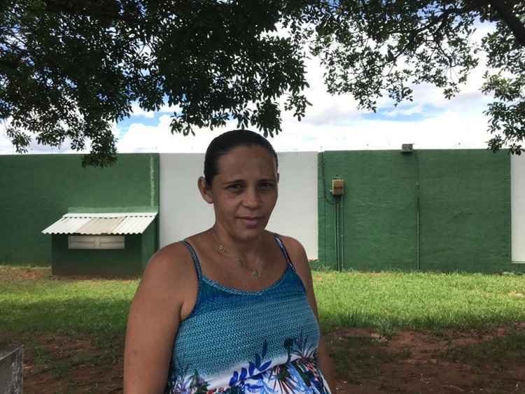 Tereza, filha de Terezinha: busca em diferentes hospitais até encontrar a mãe