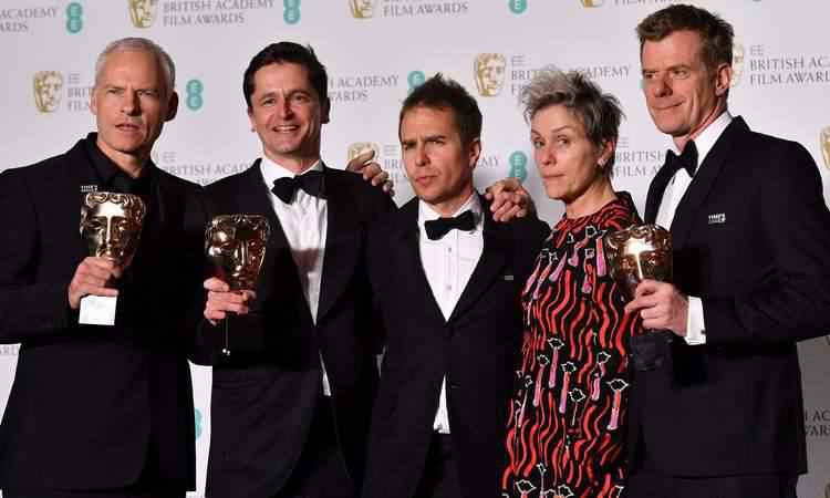 A produção levou, ainda, os prêmios de melhor filme britânico, de melhor ator coadjuvante para Sam Rockwell, de melhor roteiro original para Martin McDonagh e de melhor atriz para a americana Frances McDormand