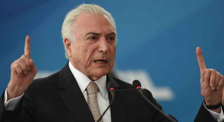 Temer usou as redes sociais para comemorar o resultado PIB