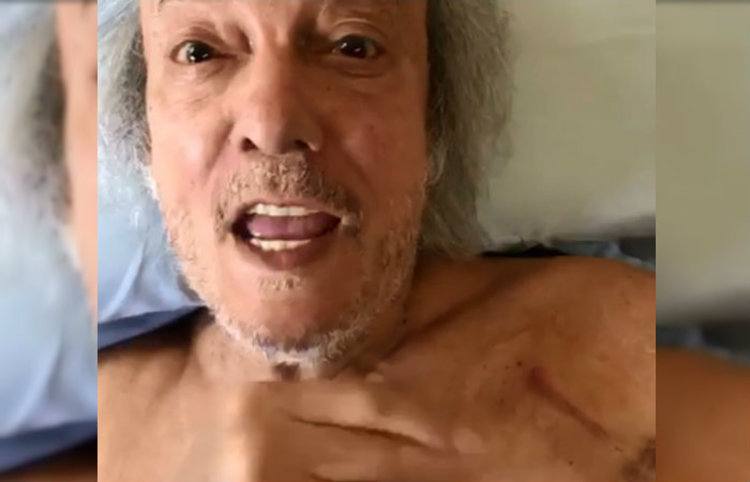 Cantor e compositor foi diagnosticado com uma anomalia no coração que causava desmaios. 'Que tiro foi esse?', brincou em postagem no Instagram