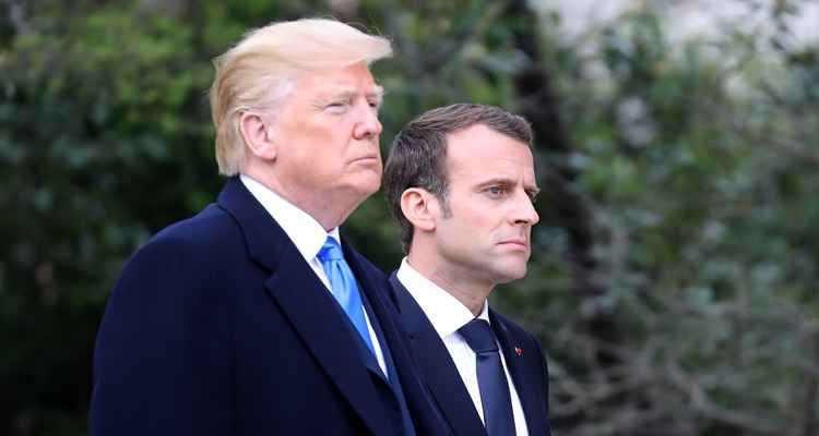 Trump e Macron